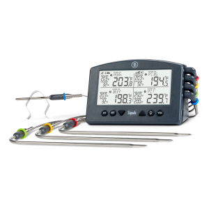 Signals? BBQ Alarm Thermometer with Wi-Fi and Bluetooth? Wireless Technology