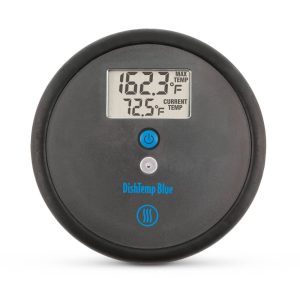 DishTemp? Blue - Plate-simulating Dishwasher Thermometer with Bluetooth? Wireless Technology